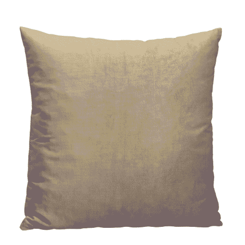 Velours kussenhoes Zand