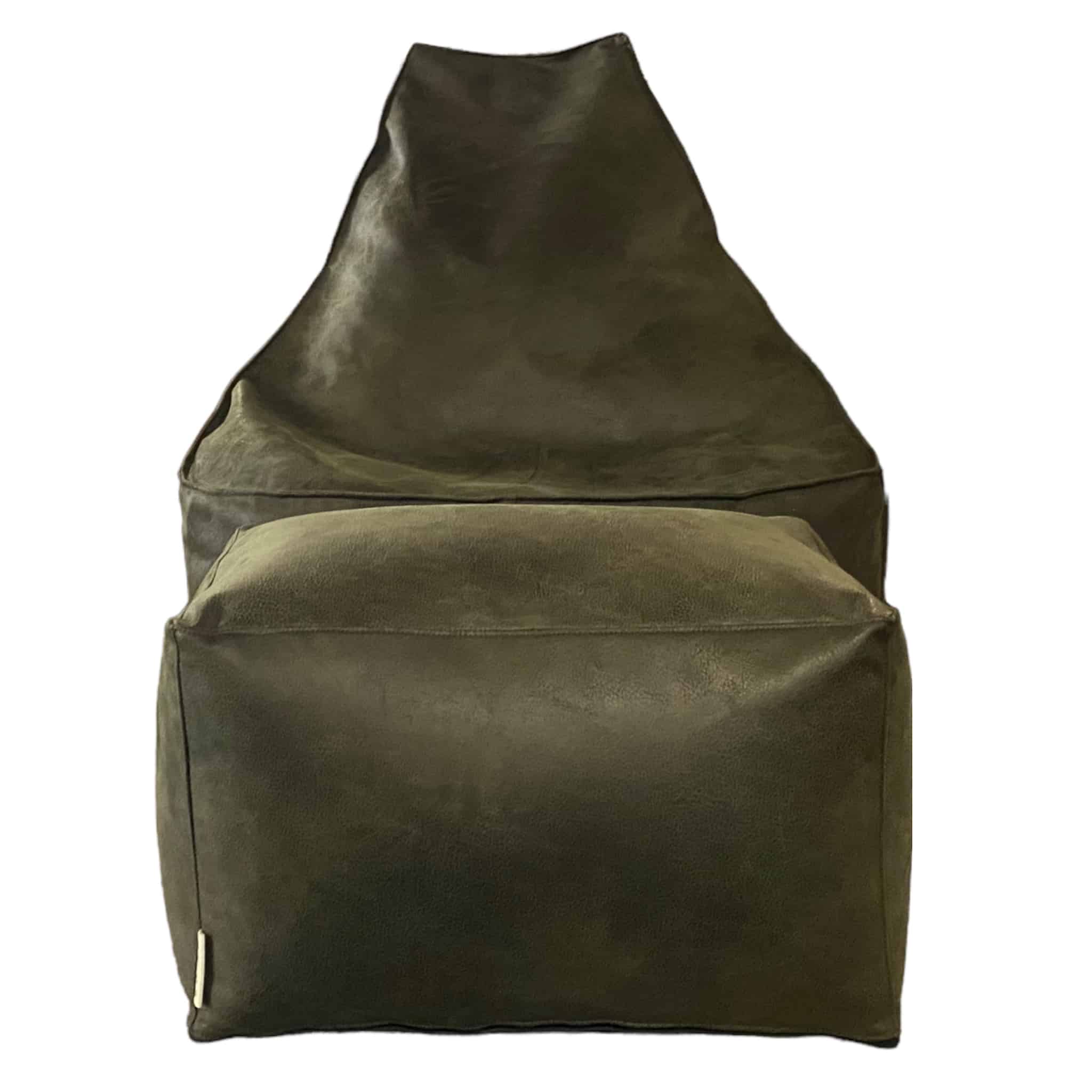 Zitzakstoel Mr. Morgan Relax Time Deluxe met Hocker